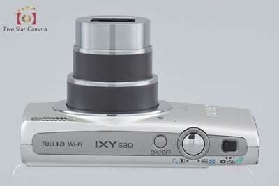 【中古】Canon キヤノン IXY 630 シルバー コンパクトデジタルカメラ