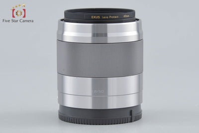 【中古】SONY ソニー E 50mm f/1.8 OSS SEL50F18 シルバー