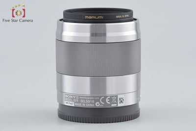 【中古】SONY ソニー E 50mm f/1.8 OSS SEL50F18 シルバー