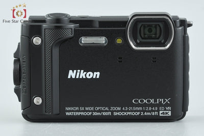【中古】Nikon ニコン COOLPIX W300 ブラック コンパクトデジタルカメラ 元箱付き