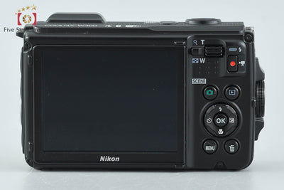 【中古】Nikon ニコン COOLPIX W300 ブラック コンパクトデジタルカメラ 元箱付き