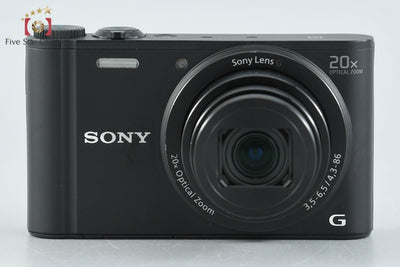 【中古】SONY ソニー Cyber-shot DSC-WX350 ブラック デジタルスチルカメラ 元箱付き 多言語対応