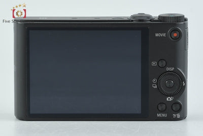 【中古】SONY ソニー Cyber-shot DSC-WX350 ブラック デジタルスチルカメラ 元箱付き 多言語対応