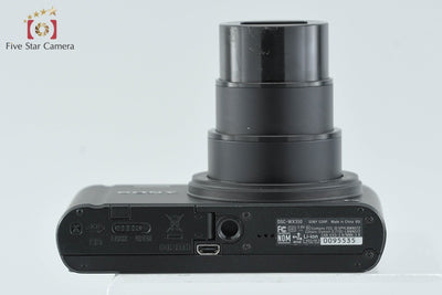 【中古】SONY ソニー Cyber-shot DSC-WX350 ブラック デジタルスチルカメラ 元箱付き 多言語対応