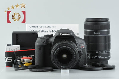 【中古】Canon キヤノン EOS Kiss X5 ダブルズームキット シャッター回数僅少