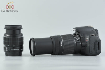 【中古】Canon キヤノン EOS Kiss X5 ダブルズームキット シャッター回数僅少