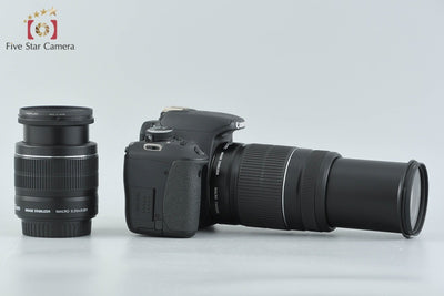【中古】Canon キヤノン EOS Kiss X5 ダブルズームキット シャッター回数僅少