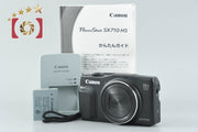 【中古】Canon キヤノン PowerShot SX710 HS ブラック コンパクトデジタルカメラ