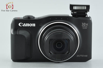 【中古】Canon キヤノン PowerShot SX710 HS ブラック コンパクトデジタルカメラ