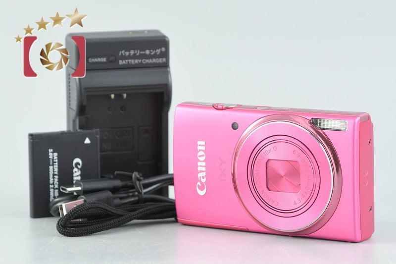 【Used】Canon IXY 140 Pink Compact Digital Camera