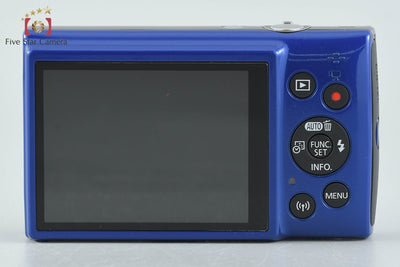 【中古】Canon キヤノン IXUS 190 ブルー コンパクトデジタルカメラ