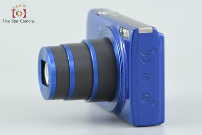 【中古】Canon キヤノン IXUS 190 ブルー コンパクトデジタルカメラ