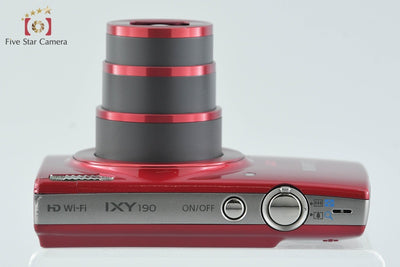 [Used] Canon IXY 190 Red Compact Digital Camera