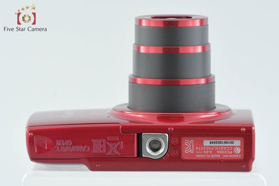 [Used] Canon IXY 190 Red Compact Digital Camera