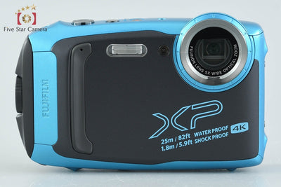 [Used] FUJIFILM FinePix XP140 Sky Blue Compact Digital Camera