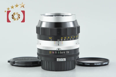 【中古】Nikon ニコン NIKKOR-P Auto 105mm f/2.5