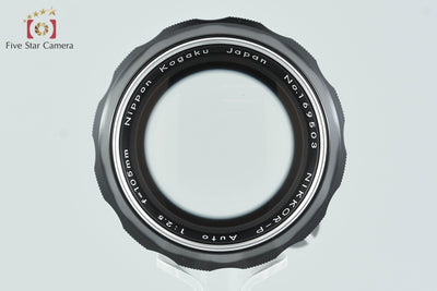 【中古】Nikon ニコン NIKKOR-P Auto 105mm f/2.5