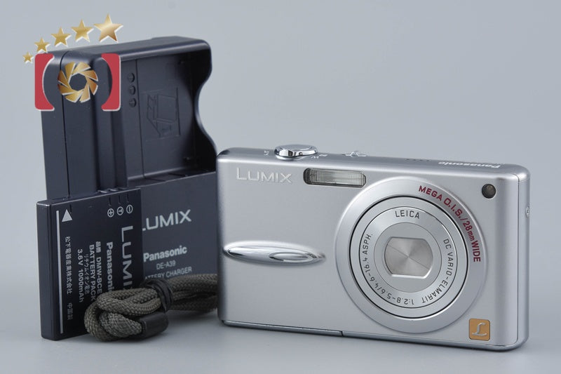 【中古】Panasonic パナソニック LUMIX DMC-FX30 プレシャスシルバー コンパクトデジタルカメラ
