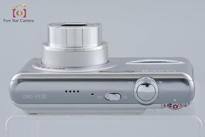 [Used] Panasonic LUMIX DMC-FX30 Precious Silver Compact Digital Camera
