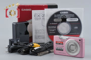【中古】Casio カシオ EXILIM EX-Z450 ピンク コンパクトデジタルカメラ 元箱付き