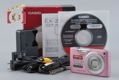 【中古】Casio カシオ EXILIM EX-Z450 ピンク コンパクトデジタルカメラ 元箱付き