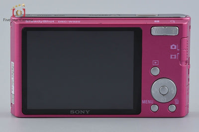 【中古】SONY ソニー Cyber-shot DSC-W320 ピンク コンパクトデジタルカメラ