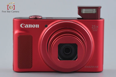 【中古】Canon キヤノン PowerShot SX610 HS レッド コンパクトデジタルカメラ