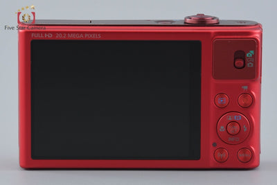 【中古】Canon キヤノン PowerShot SX610 HS レッド コンパクトデジタルカメラ