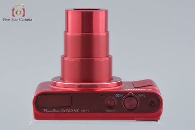【中古】Canon キヤノン PowerShot SX610 HS レッド コンパクトデジタルカメラ