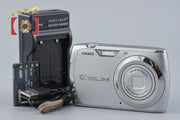 【中古】CASIO カシオ EXILIM EX-Z370 シルバー コンパクトデジタルカメラ
