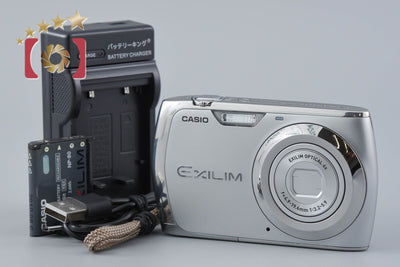 【中古】CASIO カシオ EXILIM EX-Z370 シルバー コンパクトデジタルカメラ