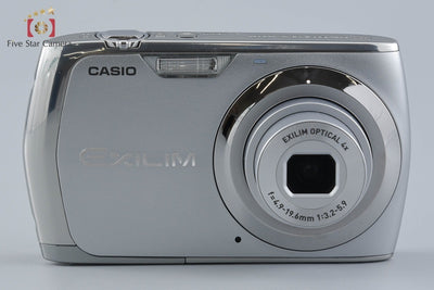 【中古】CASIO カシオ EXILIM EX-Z370 シルバー コンパクトデジタルカメラ