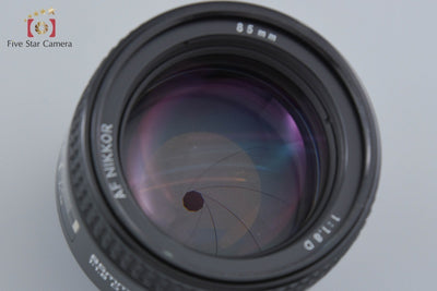 [Used] Nikon AF NIKKOR 85mm f/1.8 D