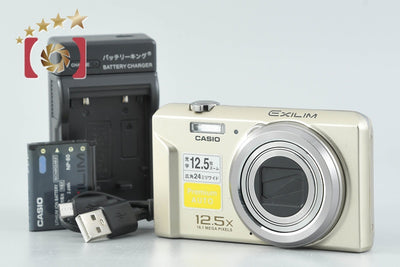 【中古】Casio カシオ EXILIM EX-ZS150 ゴールド コンパクトデジタルカメラ
