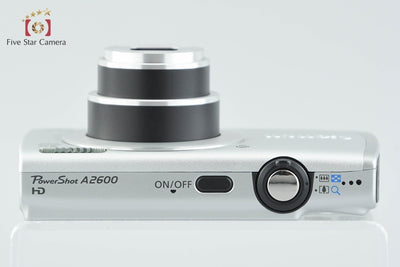 【中古】Canon キヤノン PowerShot A2600 シルバー コンパクトデジタルカメラ