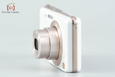【中古】Panasonic パナソニック LUMIX DMC-FX80 ホワイト コンパクトデジタルカメラ 元箱付き