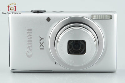 【中古】Canon キヤノン IXY 100F シルバー コンパクトデジタルカメラ 元箱付き