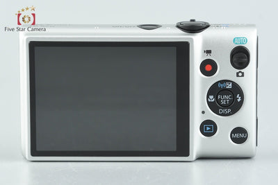 【中古】Canon キヤノン IXY 100F シルバー コンパクトデジタルカメラ 元箱付き