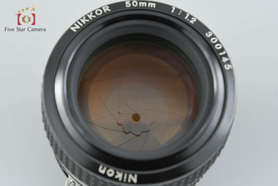 【中古】Nikon ニコン Ai-S NIKKOR 50mm f/1.2