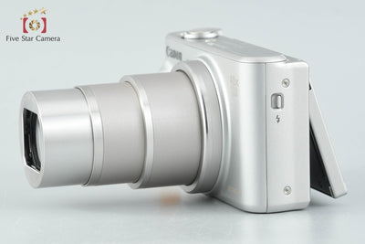 【中古】Canon キヤノン PowerShot SX740 HS シルバー コンパクトデジタルカメラ 元箱付き
