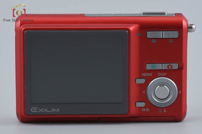 【中古】CASIO カシオ EXILIM ZOOM EX-Z60 レッド コンパクトデジタルカメラ