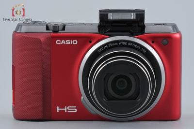 [Used] Casio EXILIM EX-ZR800 Red Compact Digital Camera with Original Box