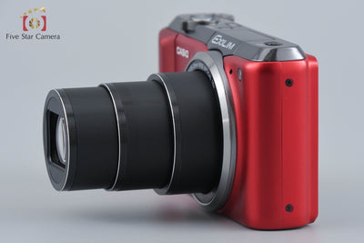 [Used] Casio EXILIM EX-ZR800 Red Compact Digital Camera with Original Box