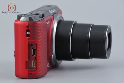[Used] Casio EXILIM EX-ZR800 Red Compact Digital Camera with Original Box