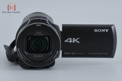 [Used] Sony Handycam FDR-AX45 Black Video Camera Multi-Language Support