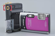 【中古】OLYMPUS オリンパス μ TOUGH-6020 ピンク コンパクトデジタルカメラ