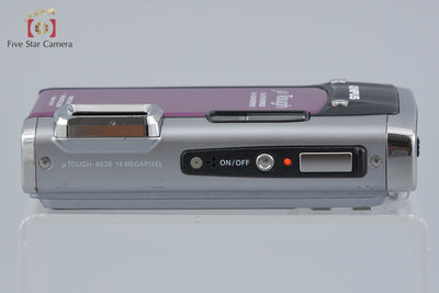 【中古】OLYMPUS オリンパス μ TOUGH-6020 ピンク コンパクトデジタルカメラ