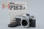 [Used] Nikon FM3A Silver Film SLR Camera