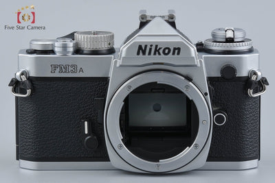 [Used] Nikon FM3A Silver Film SLR Camera