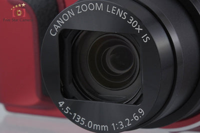 【中古】Canon キヤノン PowerShot SX700 HS レッド コンパクトデジタルカメラ